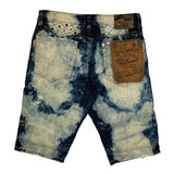 Deadstock Vintage America Studded Denim Shorts - 33W 11L Blue Denim