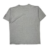 Single Stitch Green Bay Packers Reebok Football T-Shirt - XL Gray Cotton