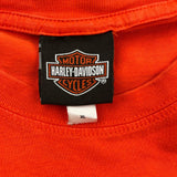 Motorcycles Harley Davidson Graphic T-Shirt - XL Red Cotton