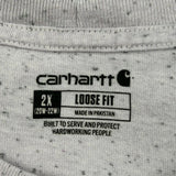 Carhartt T-Shirt - 2XL Grey Cotton
