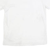 DIESEL Mens White Graphic T-Shirt L Short Sleeve Crew Neck Cotton Blend