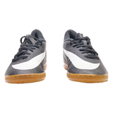 NIKE Low Top Trainers Black Leather Mens UK 6