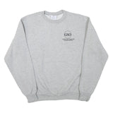 CHAMPION Mens Grey GSO Graduate Student Organization Crew Neck M Cotton