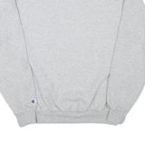 CHAMPION Mens Grey GSO Graduate Student Organization Crew Neck M Cotton