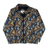 1980'S X Posure Floral Shell Jacket - Medium Multicoloured Silk