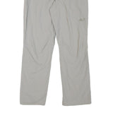 JACK WOLFSKIN Womens Regular Fit Beige Polyester Blend Trousers W32 L29 Outdoor