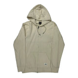 Quiksilver Hoodie - Medium Cream Cotton