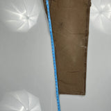Unbranded Carpenter Trousers - 38W 30L Brown Cotton