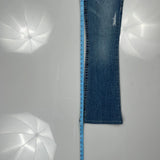 True Religion Boot Cut Jeans - 28W US 2 Blue Cotton