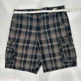 Lee Cargo Shorts - 37W 10L Black Cotton