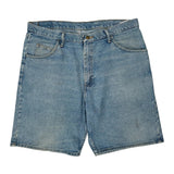 Wrangler Denim Shorts - 38W 9L Light Wash Cotton