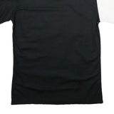 JUST REBEL Mens Black & White Abstract Pattern Cotton Shirt L Casual Button Up