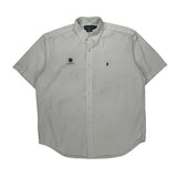 Blake Shirt Ralph Lauren Short Sleeve Shirt - Large White Cotton