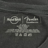 The Spirit Of Rock 'N' Roll Hard Rock Cafe Graphic T-Shirt - XL Black Cotton