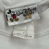 Made In USA Disney Graphic Sweatshirt - Small White Cotton Blend