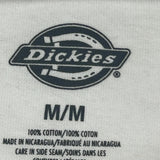 Dickies T-Shirt - Medium White Cotton