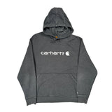 Carhartt Hoodie - 2XL Gray Cotton
