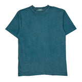 Blank Single Stitch T-Shirt - Large Blue Cotton