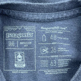 Responsibili-Tee Patagonia Graphic T-Shirt - Medium Blue Cotton