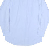 TOMMY HILFIGER Mens Blue Shirt M Classic Fit Cotton Blend Smart Casual