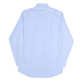 TOMMY HILFIGER Mens Blue Shirt M Classic Fit Cotton Blend Smart Casual