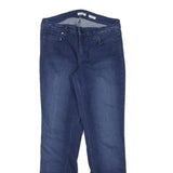 CALVIN KLEIN Womens Jeans Blue Regular Straight Denim W28 L29 Stylish Comfort