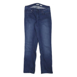 CALVIN KLEIN Womens Jeans Blue Regular Straight Denim W28 L29 Stylish Comfort