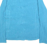 THE NORTH FACE Womens Blue Pullover Plain Crew Neck Basic Knit Jumper S Outdoor