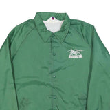 WEST ARK Mens Green Button Jacket M Polyester Plain Lightweight Casual