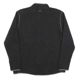 PUMA Mens Black Polyester Blend Pullover Plain Crew Neck Basic Knit 3XL