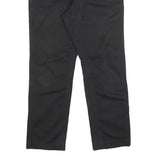 LEVI'S Mens Slim Black Cotton Blend Slim Trousers W31 L30 Classic Zip Closure