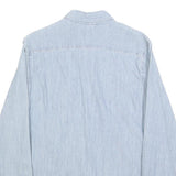 LEVI'S Mens Blue Cotton Shirt S Casual Long Sleeve Button Pocket