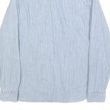 LEVI'S Mens Blue Cotton Shirt S Casual Long Sleeve Button Pocket