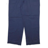 DICKIES Mens Navy Blue Regular Fit Straight Leg Trousers W38 L30 Workwear