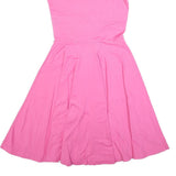 RALPH LAUREN Girls Pink Polo Style Cotton Blend Dress L Casual Summer