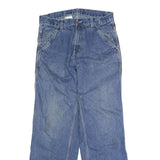 CARHARTT Mens Jeans Blue Regular Straight Denim Medium W31 L32 Workwear Casual