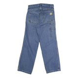 CARHARTT Mens Jeans Blue Regular Straight Denim Medium W31 L32 Workwear Casual