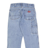 DICKIES Mens Jeans Blue Regular Straight Denim Medium W30 L28 Workwear Utility