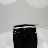 True Religion Skinny Jeans - 26W UK 6 Black Cotton Blend