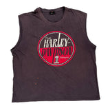 Mancuso Harley-Davidson Central Harley Davidson Graphic Vest - 3XL Grey Cotton