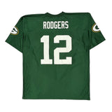 Green Bay Packers N.F.L. Team Apparel Nfl Football Jersey - XL Green Polyester