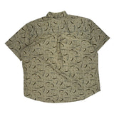 Woolrich Short Sleeve Shirt - XL Beige Cotton