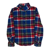 Age 8 Polo By Ralph Lauren Checked Flannel Shirt - Small Multicoloured Cotton