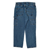Unbranded Carpenter Pants - 32W 30L Blue Cotton