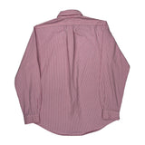 Polo By Ralph Lauren Striped Shirt - Large Pink Cotton