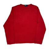 Polo By Ralph Lauren Long Sleeve T-Shirt - 2XL Red Cotton