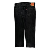 Levis 505 Jeans - 38W 31L Black Cotton