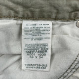 Wrangler Cargo Pants - 34W 34L Gray Cotton