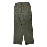 Carhartt Carpenter Trousers - 34W 31L Grey Cotton