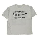 March Of Dimes Hanes Single Stitch T-Shirt - XL White Cotton Blend